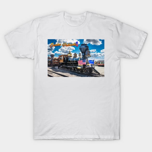 Eureka and Palisade 4 Steam Locomotive at Antonito Colorado T-Shirt by Gestalt Imagery